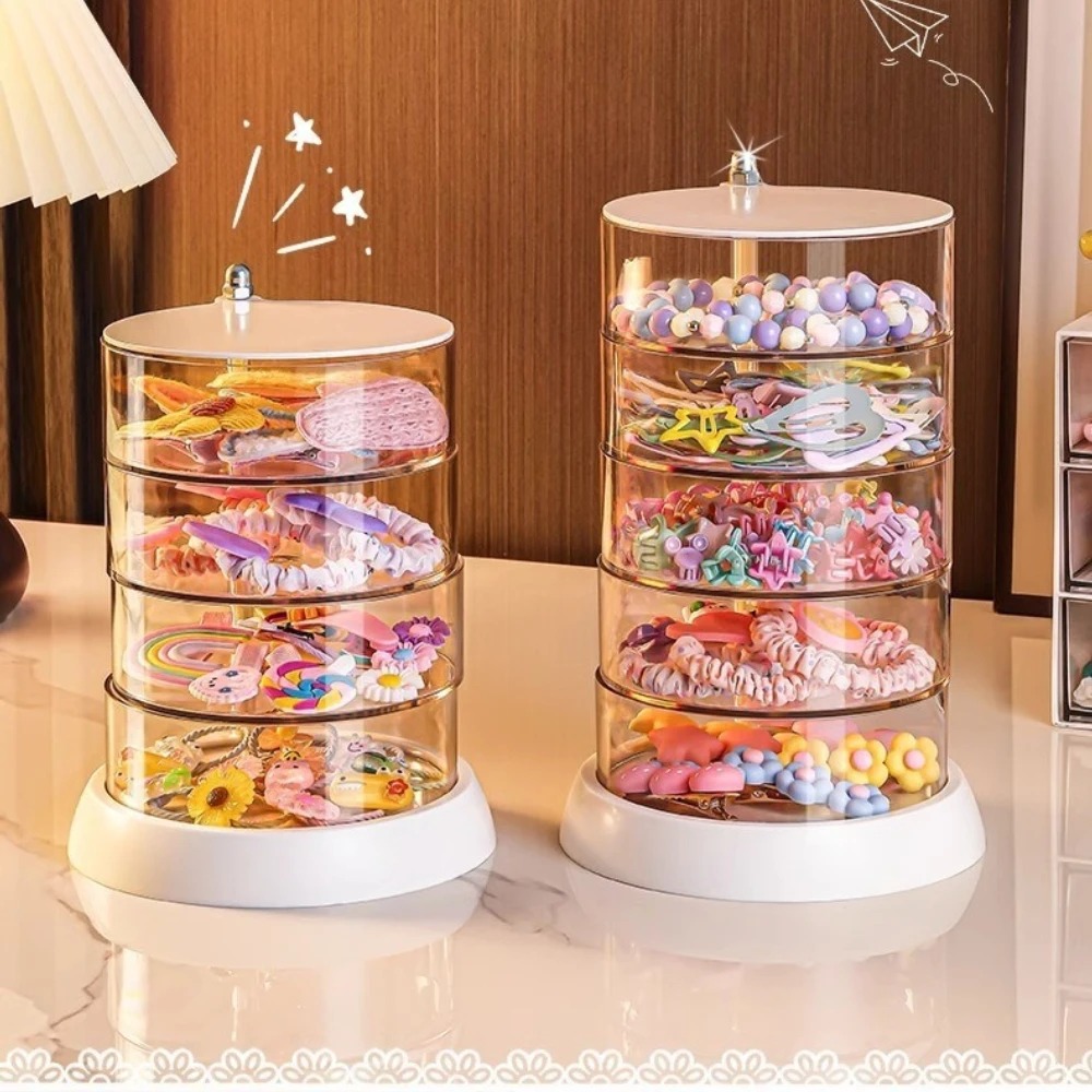 Jewelry & Watches Sp Z Oo Ul Frezerów 3 - 360 Rotating Clear Hair Accessory Organizer