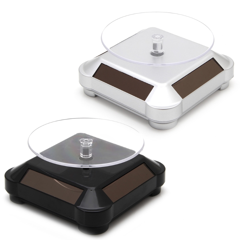 Used Jewelry Watches - 360° Rotating Solar Turntable Display Stand