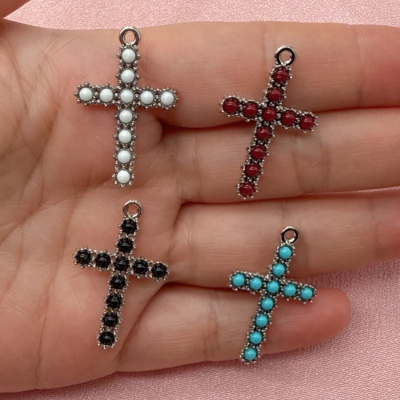 Jewelry & Watches Sp Z Oo Ul Frezerów 3 - 10pcs Korean version diamond cross pendant