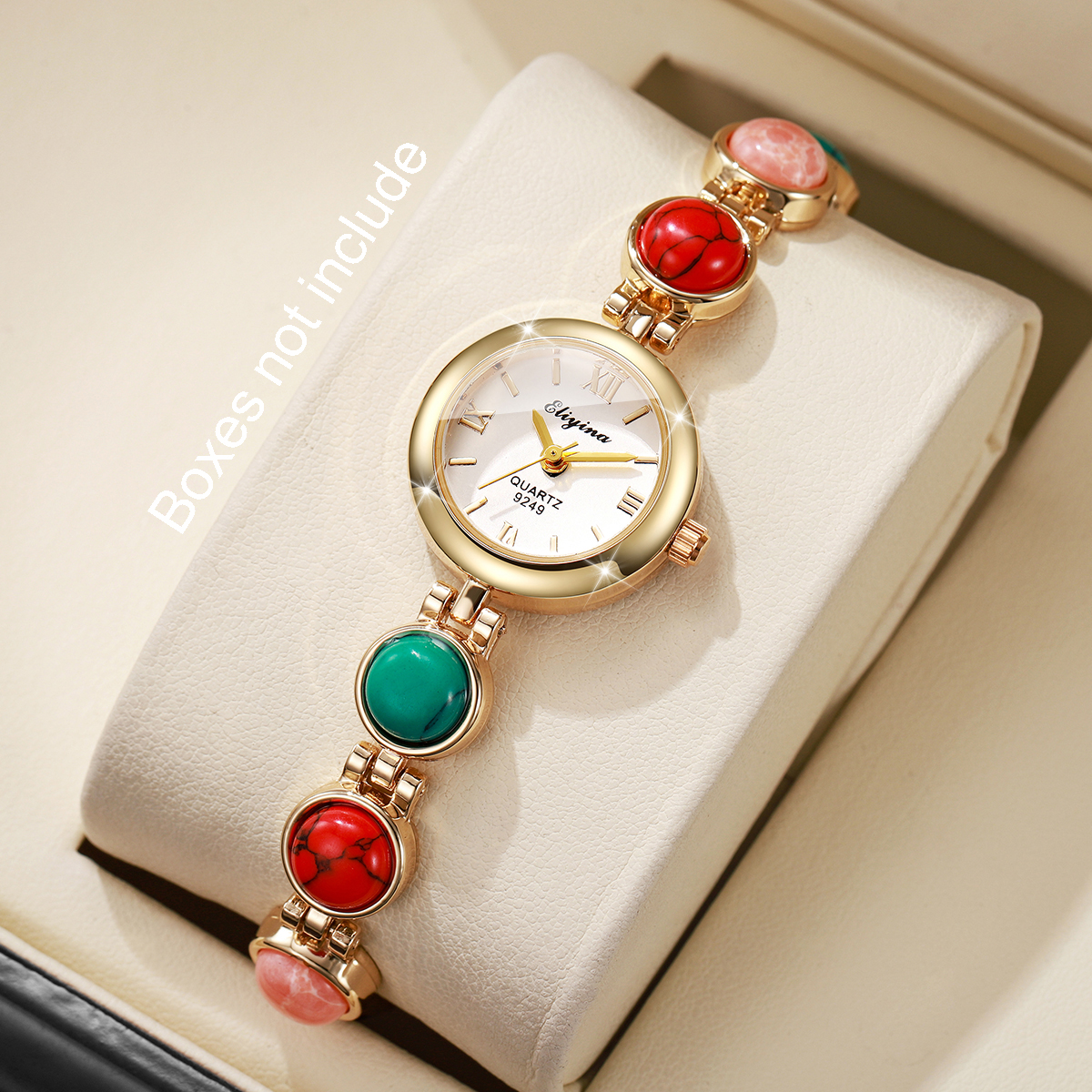 (Beads Color Random) 1/2PCS El - Jewelry Making Watches recensie en prijs