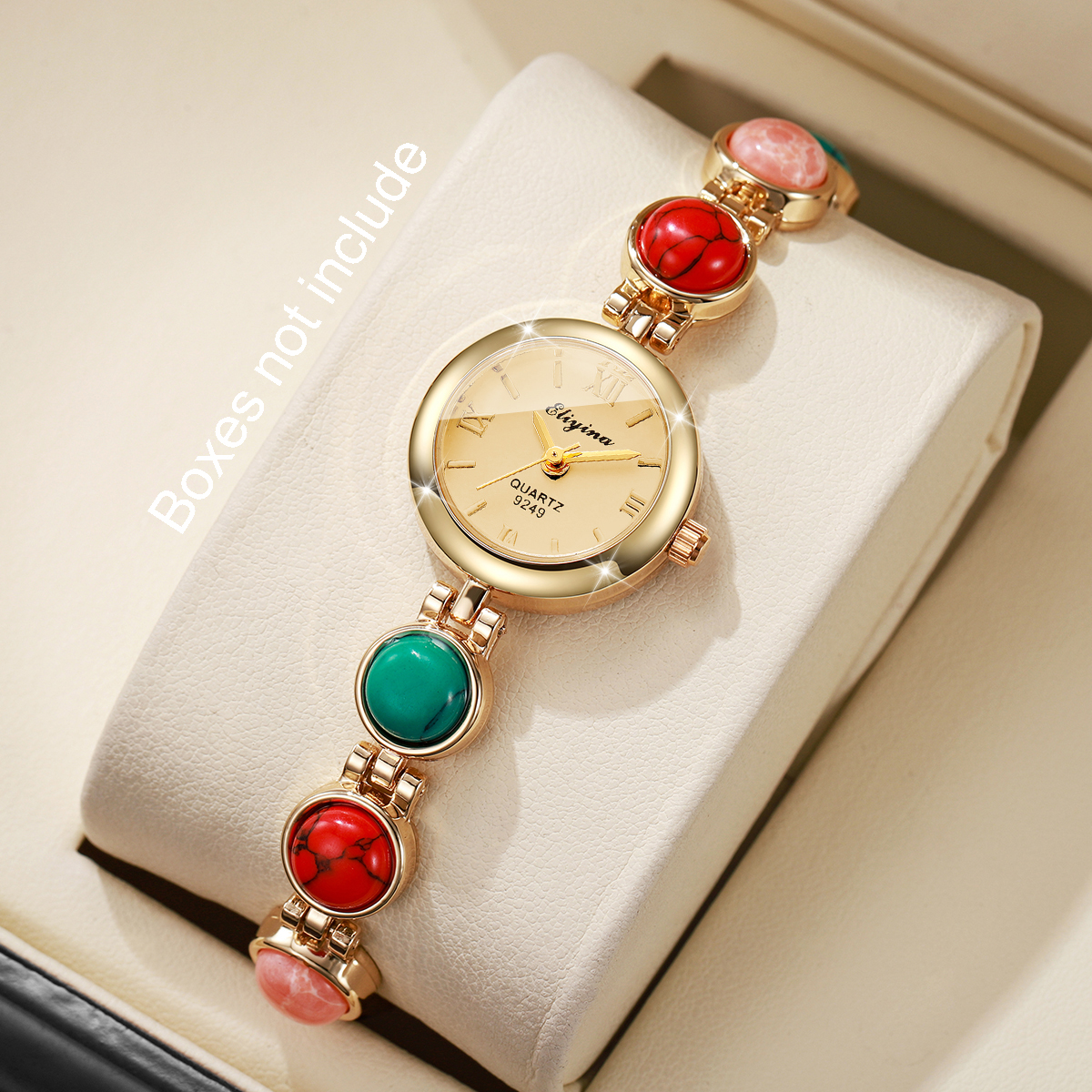 (Beads Color Random) 1/2PCS El - Jewelry Making Watches recensie en prijs