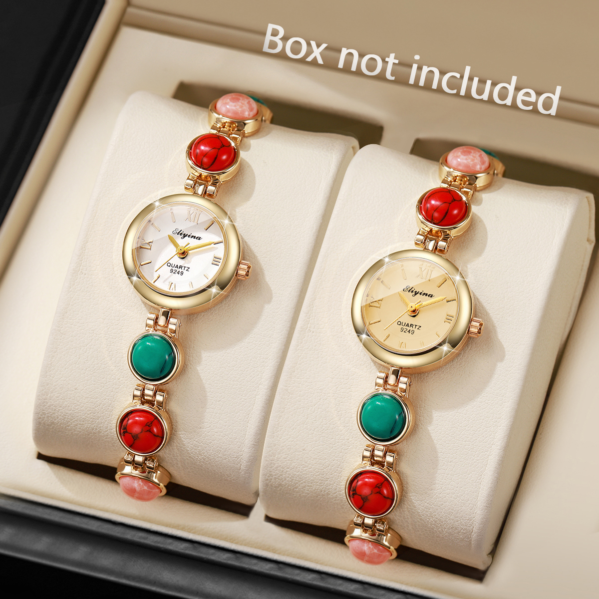 (Beads Color Random) 1/2PCS El - Jewelry Making Watches recensie en prijs