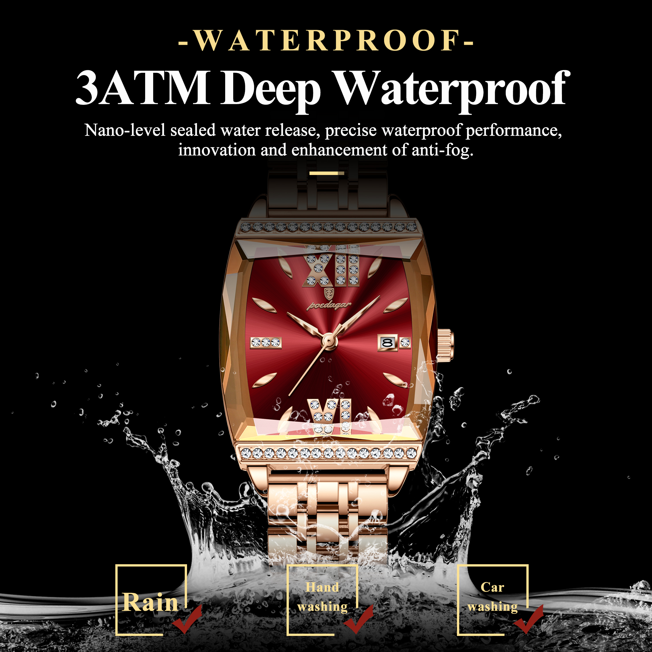 POEDAGAR Fashion Watch For Wom - High Jewelry Watches recensie en prijs