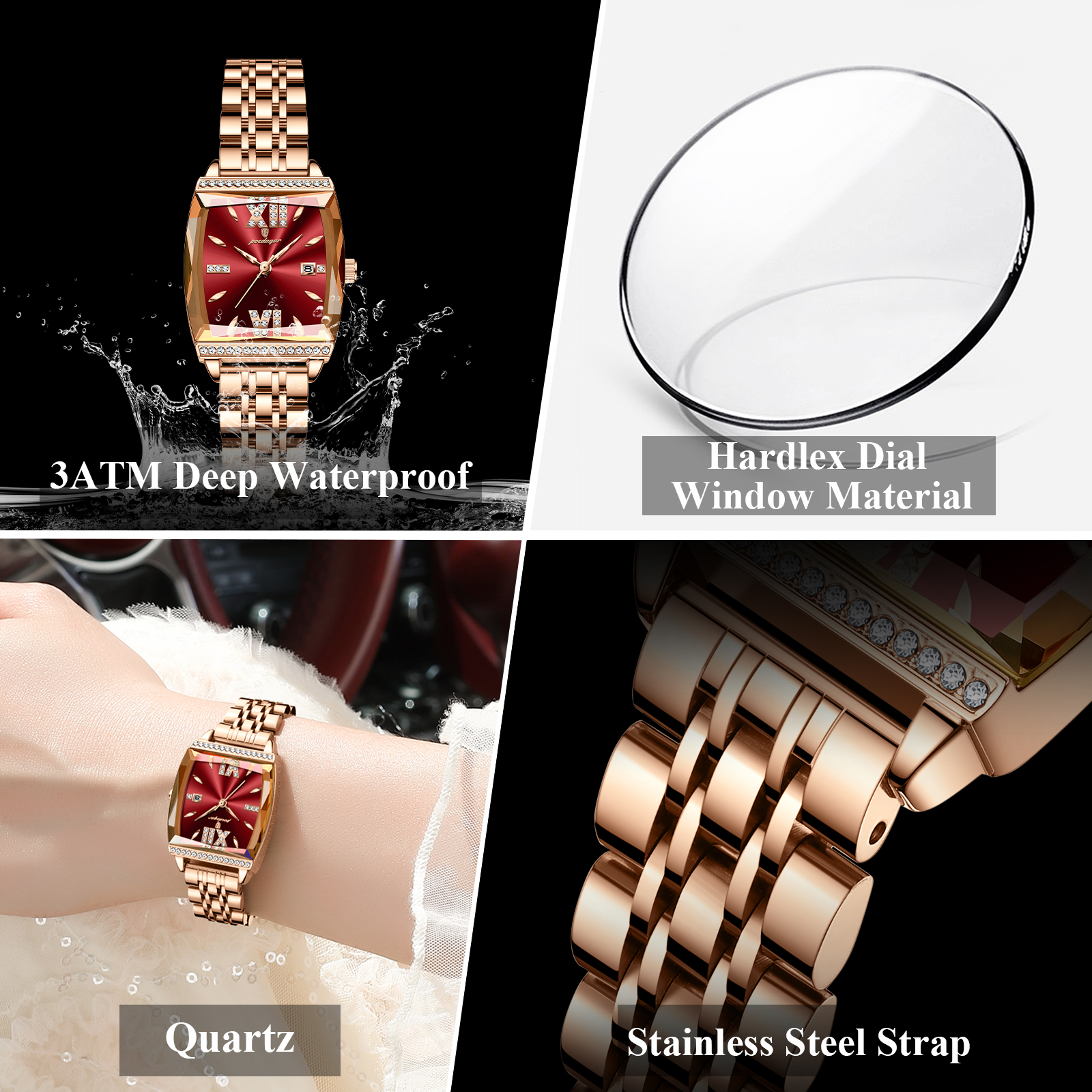 POEDAGAR Fashion Watch For Wom - High Jewelry Watches recensie en prijs
