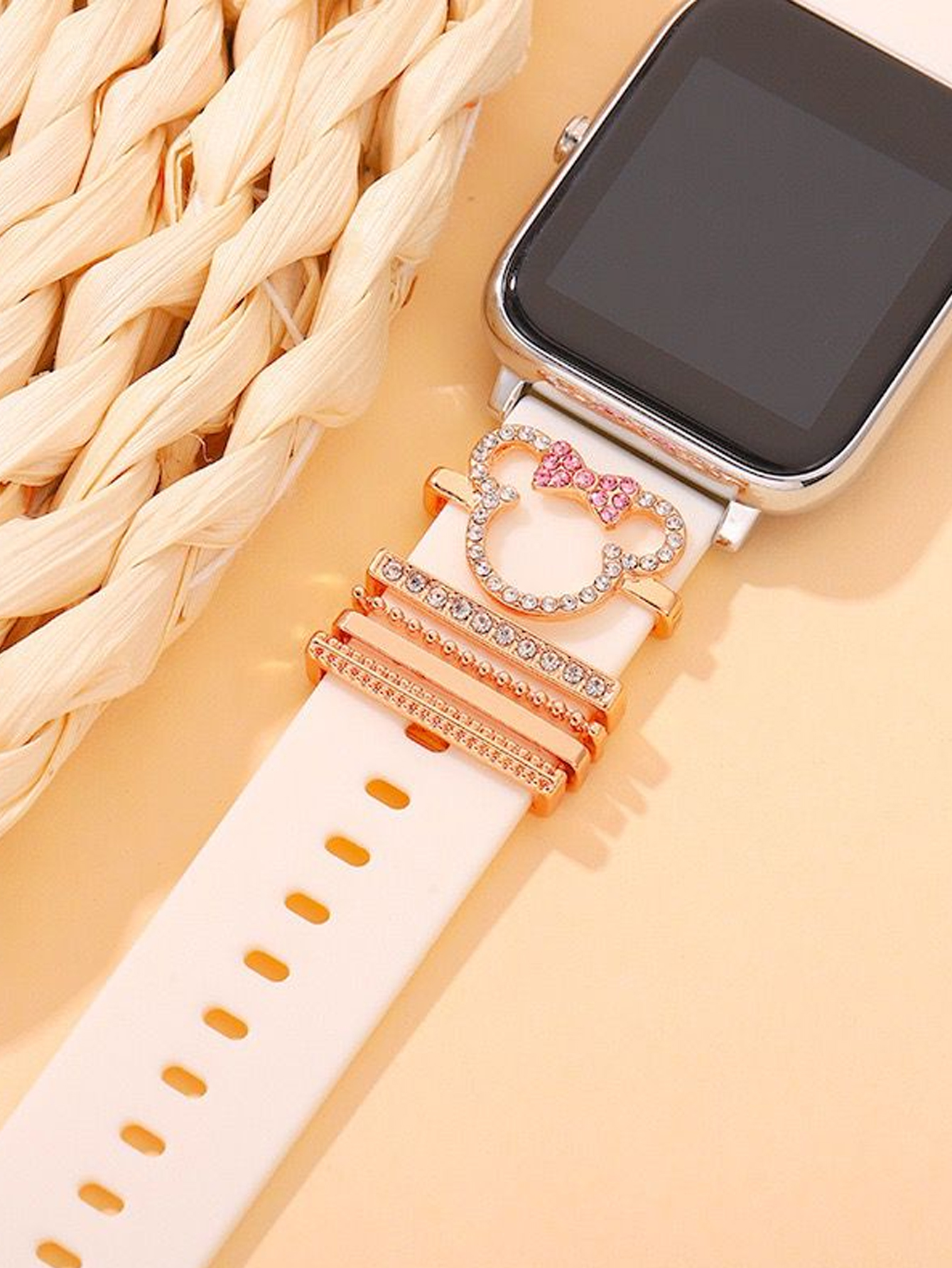 5pcs Metal Charm Decorative Ri - Jewelry Diamond Watches recensie en prijs
