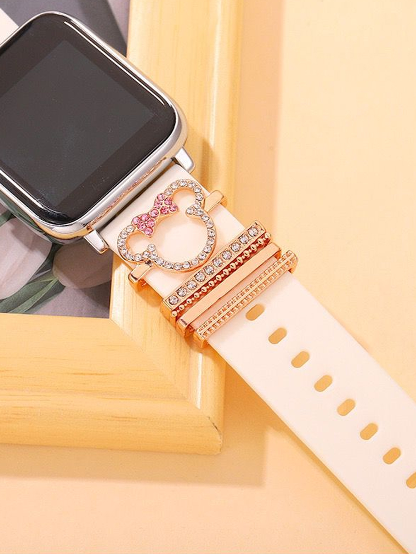 5pcs Metal Charm Decorative Ri - Jewelry Diamond Watches recensie en prijs