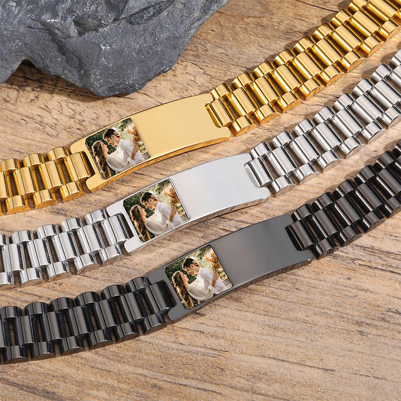 Custom Picture Text Bracelet W - Jewellery Watches recensie en prijs