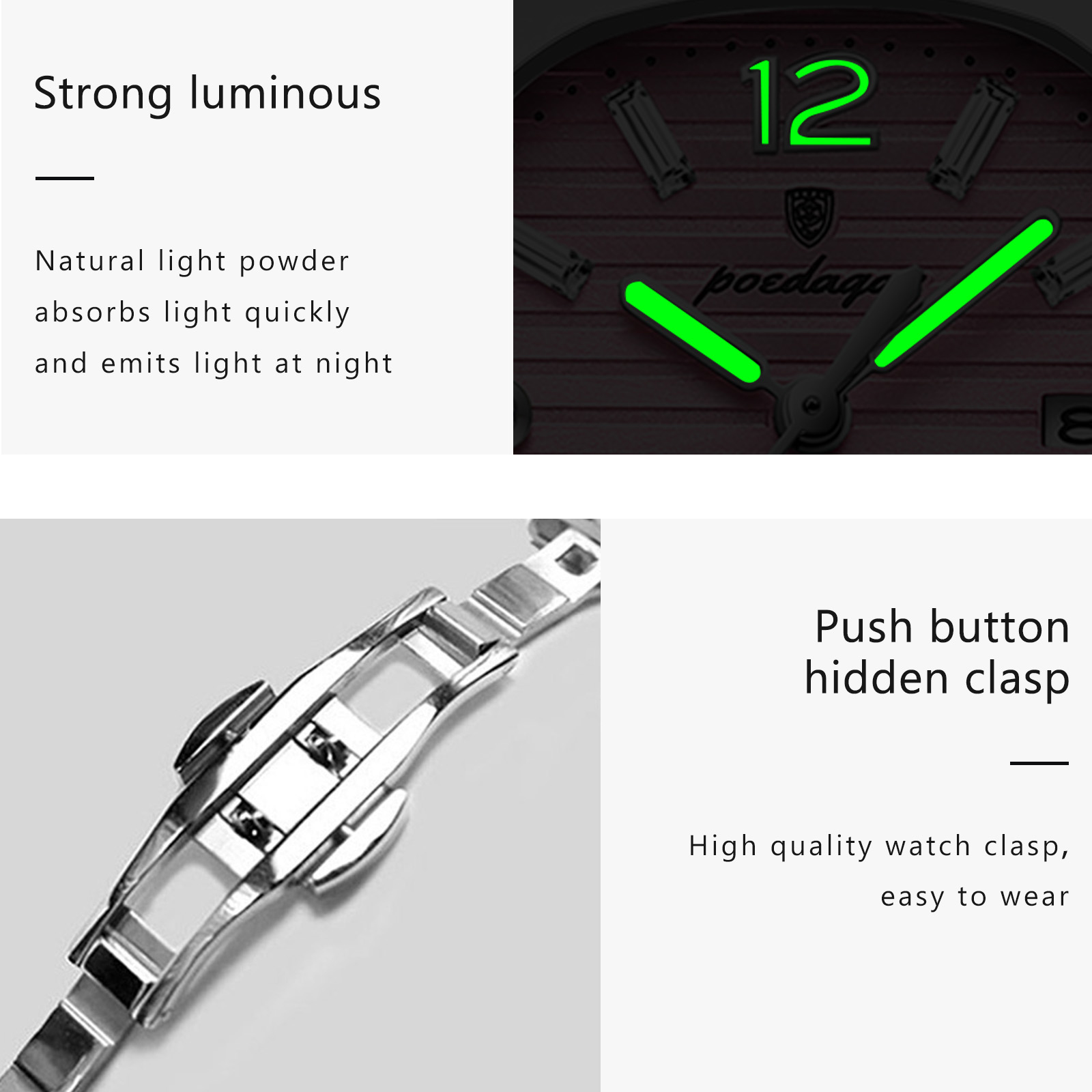 POEDAGAR Square Fashion Woman  - High Jewelry Watches recensie en prijs