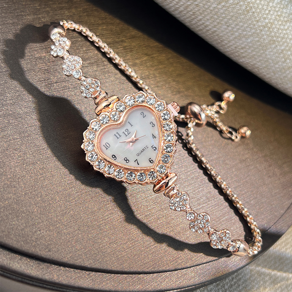 New Fashion Heart-shaped Ribbo - Jewelry Diamond Watches recensie en prijs