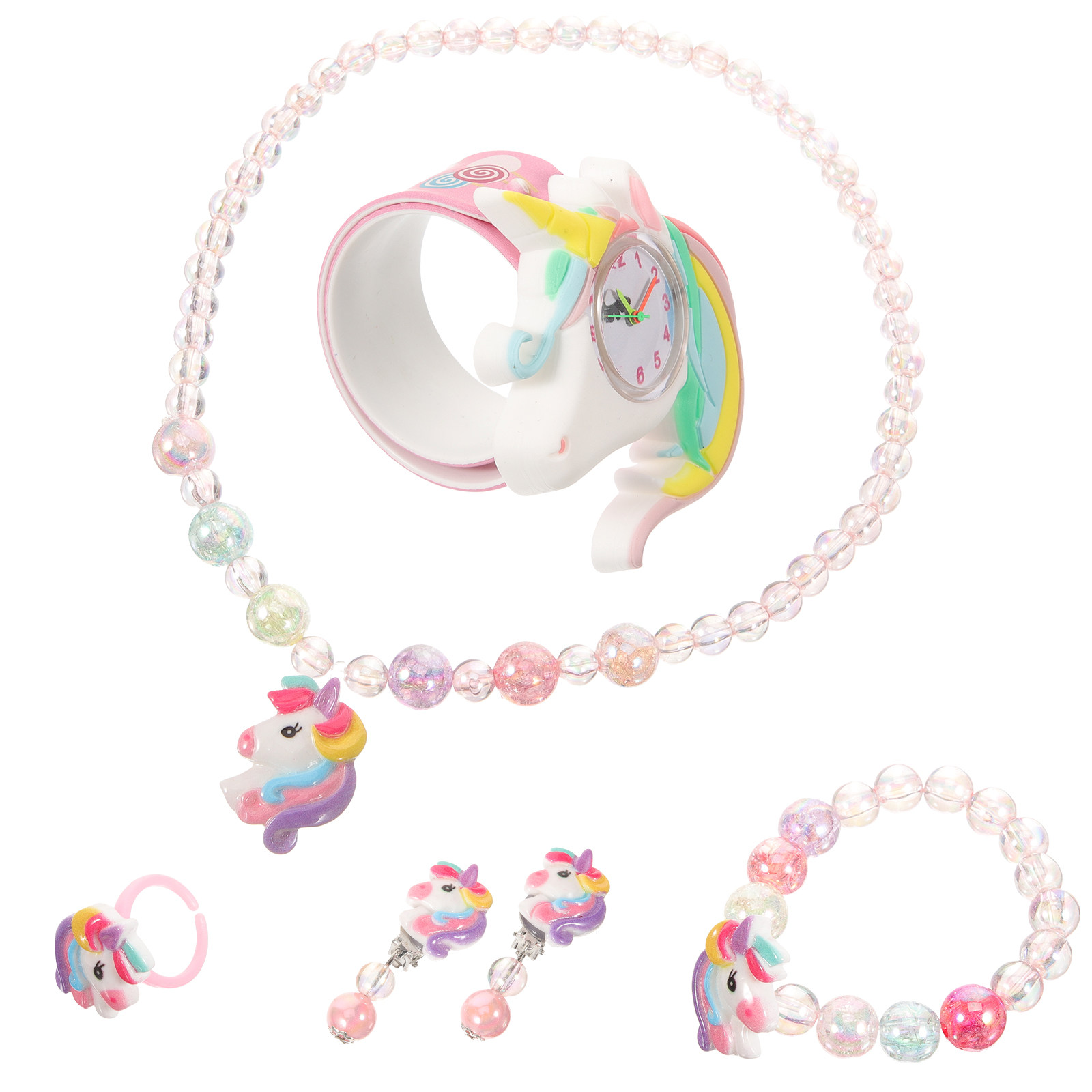 1Set Unicorn Jewelry Set for A - Jewelry Y Watches recensie en prijs