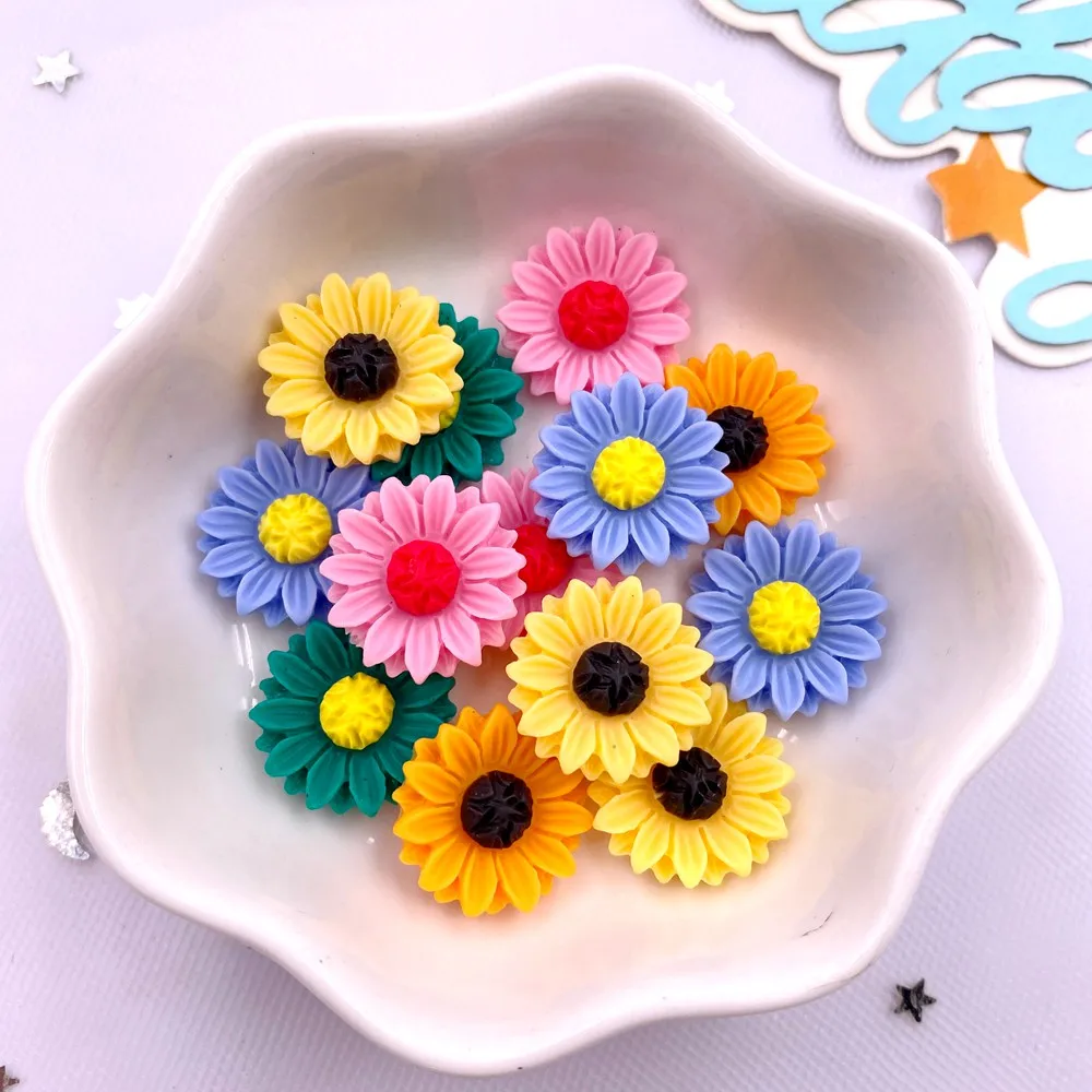 30Pcs Resin Colorful 15mm Sunf - Paradise Jewelry & Watches Llc Miami Photos recensie en prijs