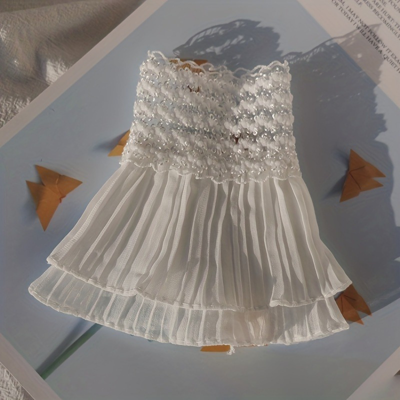 Double Ruffle Fake Cuff Solid  - Cuff Bangle Bracelet recensie en prijs