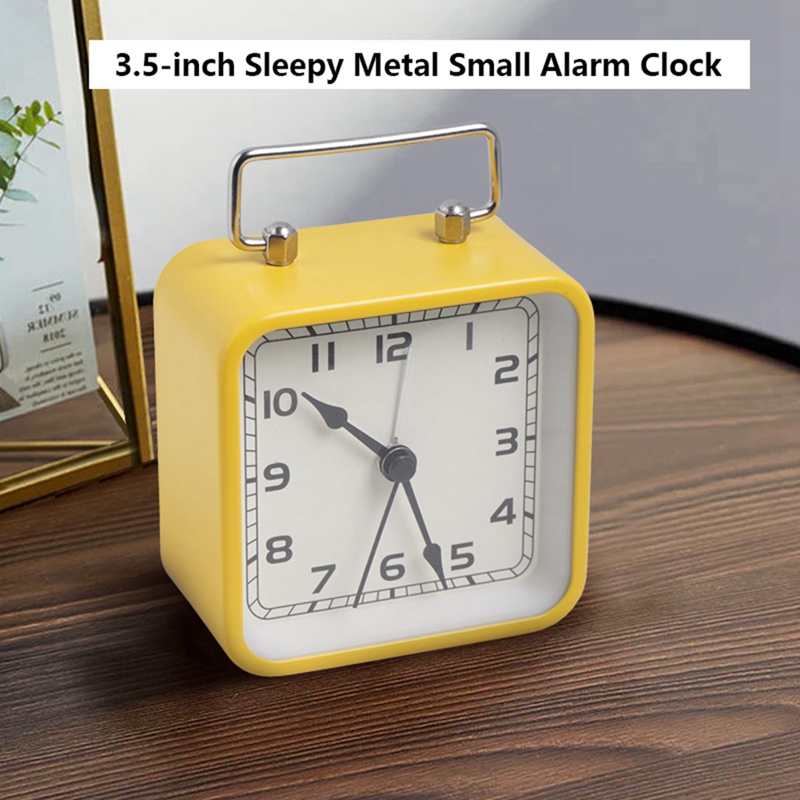 Small Metal Square Alarm Clock - Watches & Jewelry Tsukiu recensie en prijs