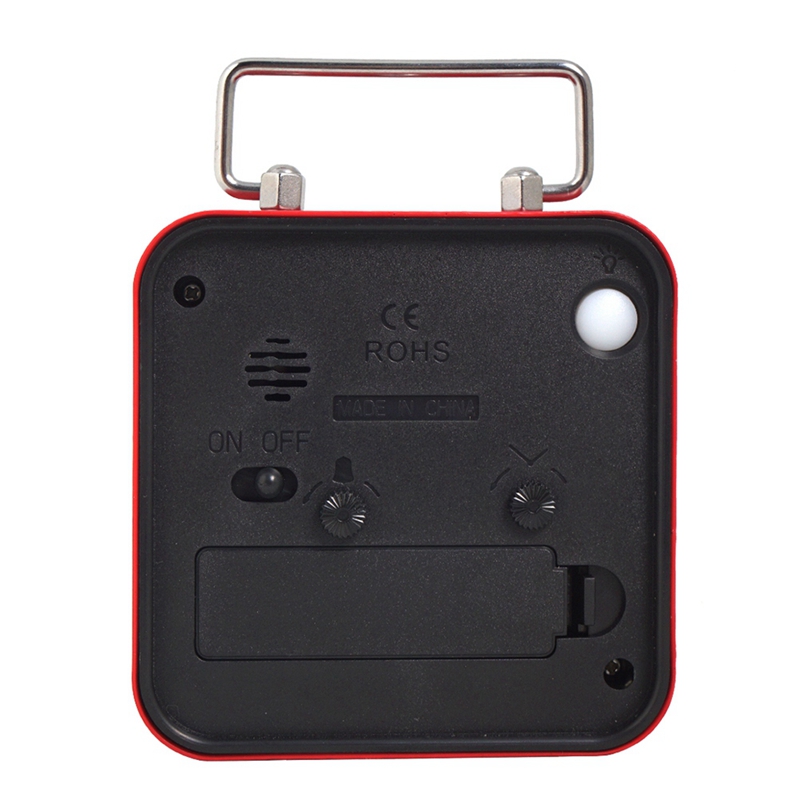 Small Metal Square Alarm Clock - Watches & Jewelry Tsukiu recensie en prijs