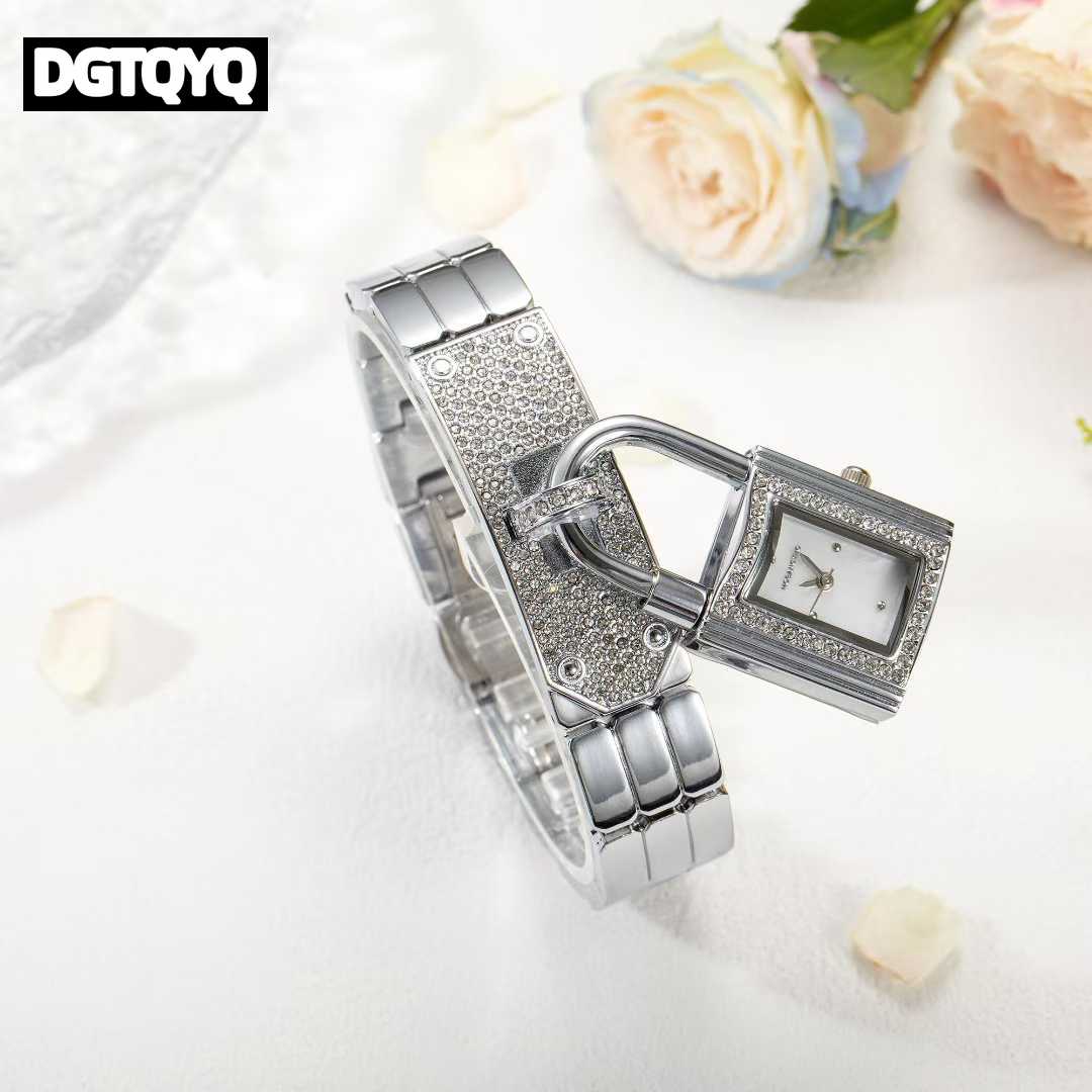 Ladies Sliver Detachable Lock  - Jewelry Diamond Watches recensie en prijs