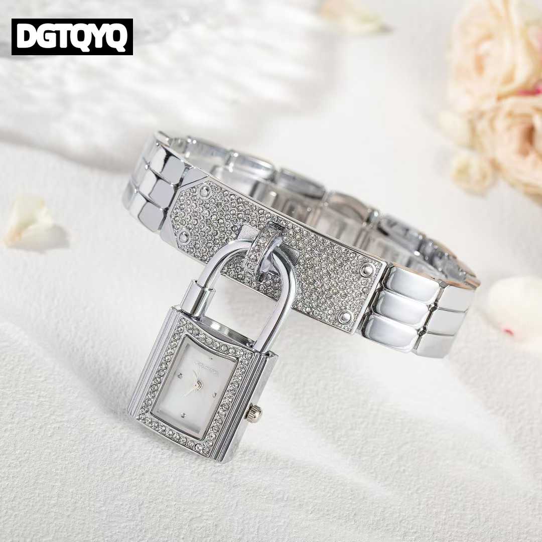 Ladies Sliver Detachable Lock  - Jewelry Diamond Watches recensie en prijs