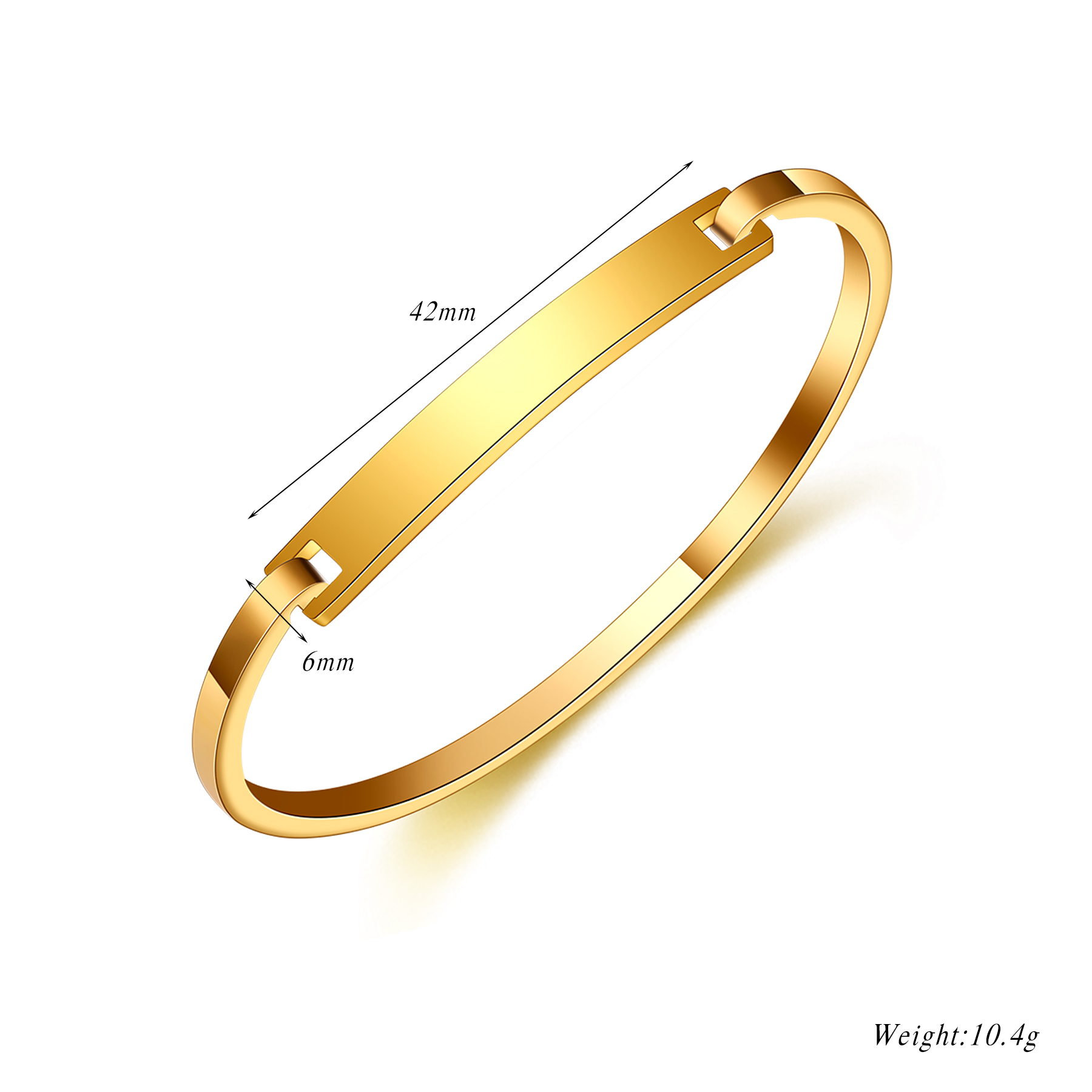 Personalized Stainless Steel B - Cuff Bangle Bracelet recensie en prijs