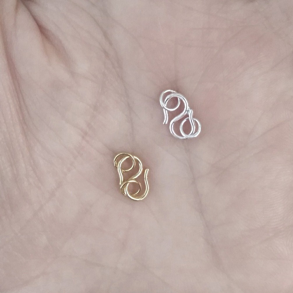 10pcs Clasps In Silver Real 92 - Sterling Silver Ring recensie en prijs