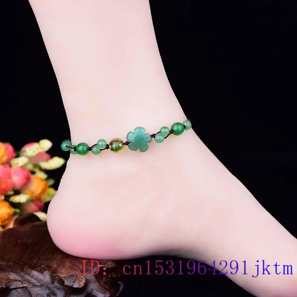 Jade Flower Anklets for Women  - Luxury Gifts Jewelry & Watches Namfleg Mostar recensie en prijs