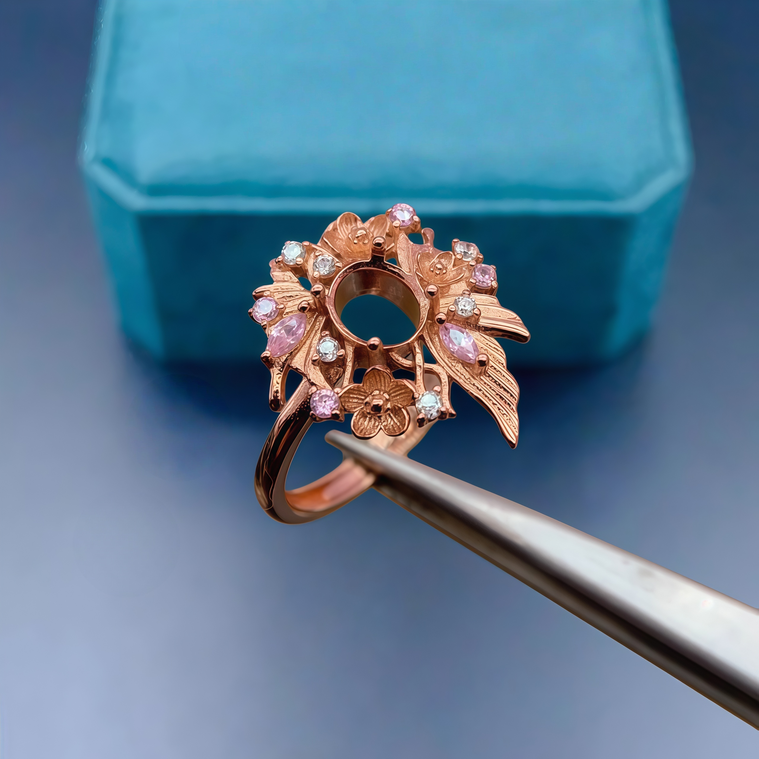 Fashion DIY Empty Ring Holder  - Sterling Silver Ring recensie en prijs