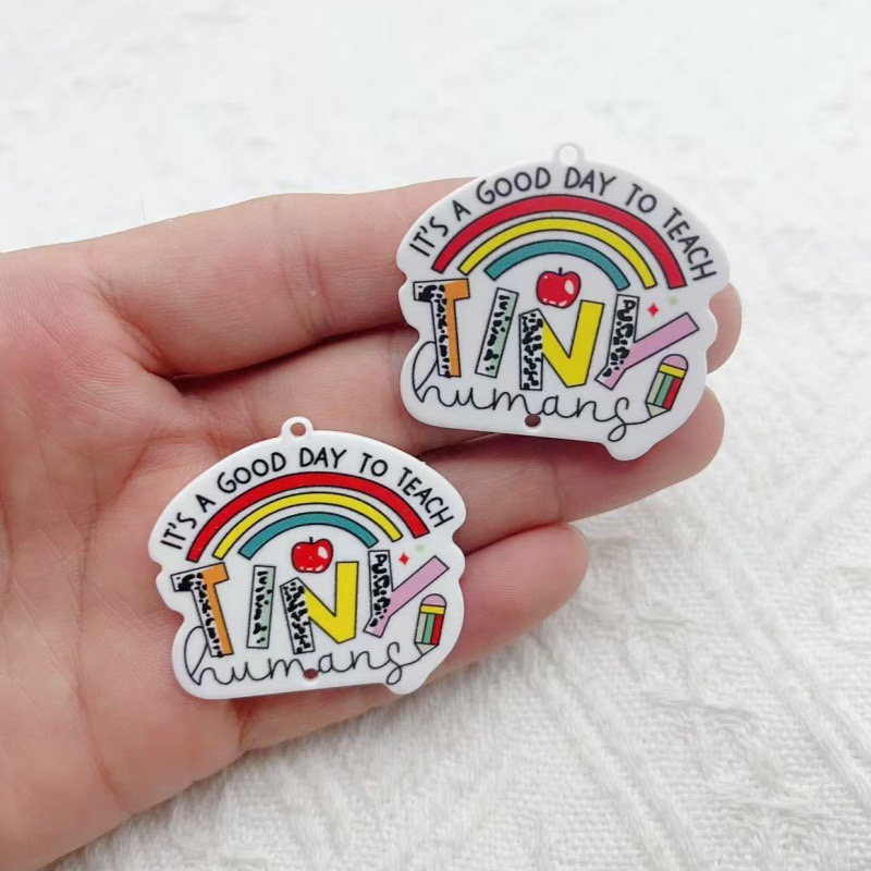 10pcs Teacher's Day Acrylic Do - Jewelry & Watches Sp Z Oo Ul Frezerów 3 recensie en prijs