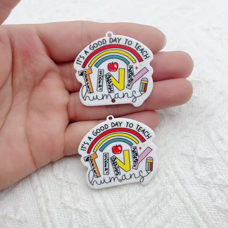 10pcs Teacher's Day Acrylic Do - Jewelry & Watches Sp Z Oo Ul Frezerów 3 recensie en prijs