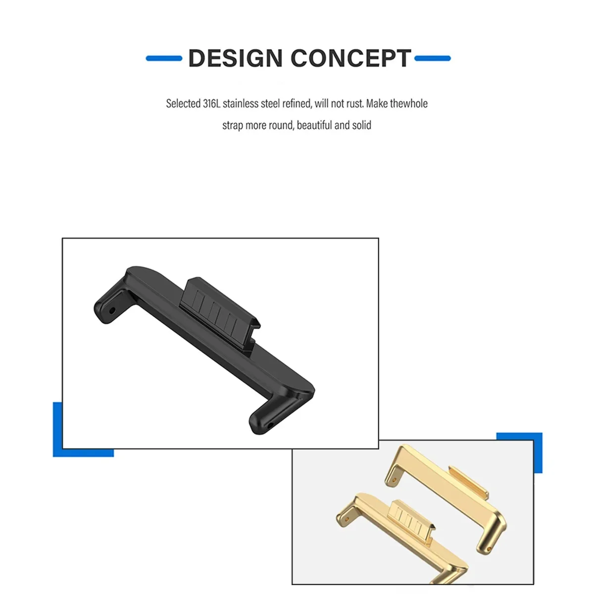 20mm 22mm 1Pair Adapter for Hu - Jewellery Watches recensie en prijs