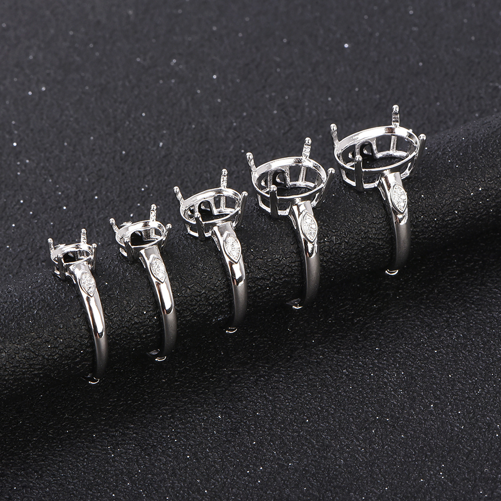 5x7-12x16mm Ring Blank 925 Ste - Sterling Silver Ring recensie en prijs