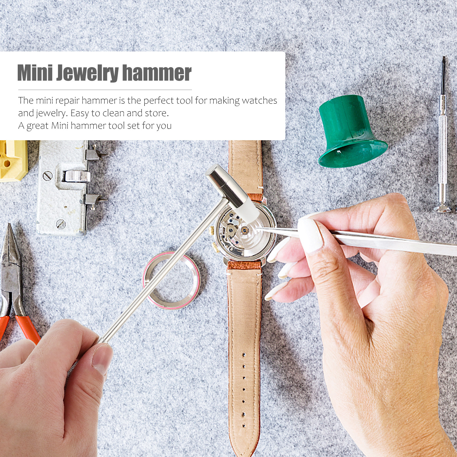 3Pcs Mini Detachable Hammers J - Jewelry Y Watches recensie en prijs