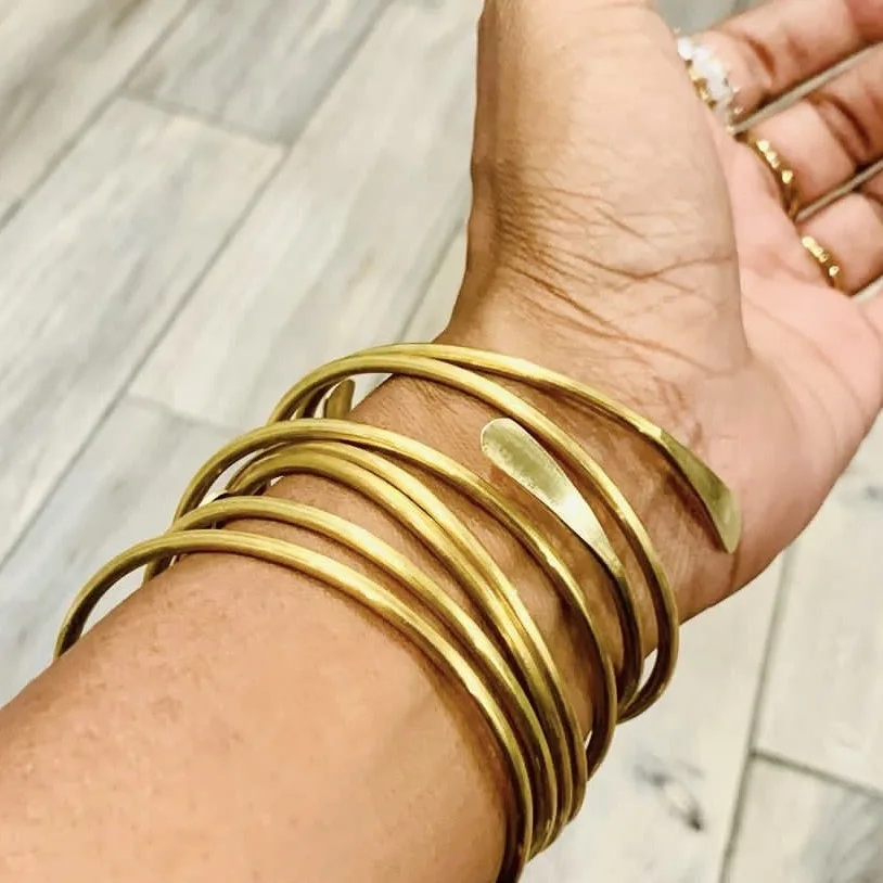 10pcs/lot Blank Brass Stacking - Cuff Bangle Bracelet recensie en prijs