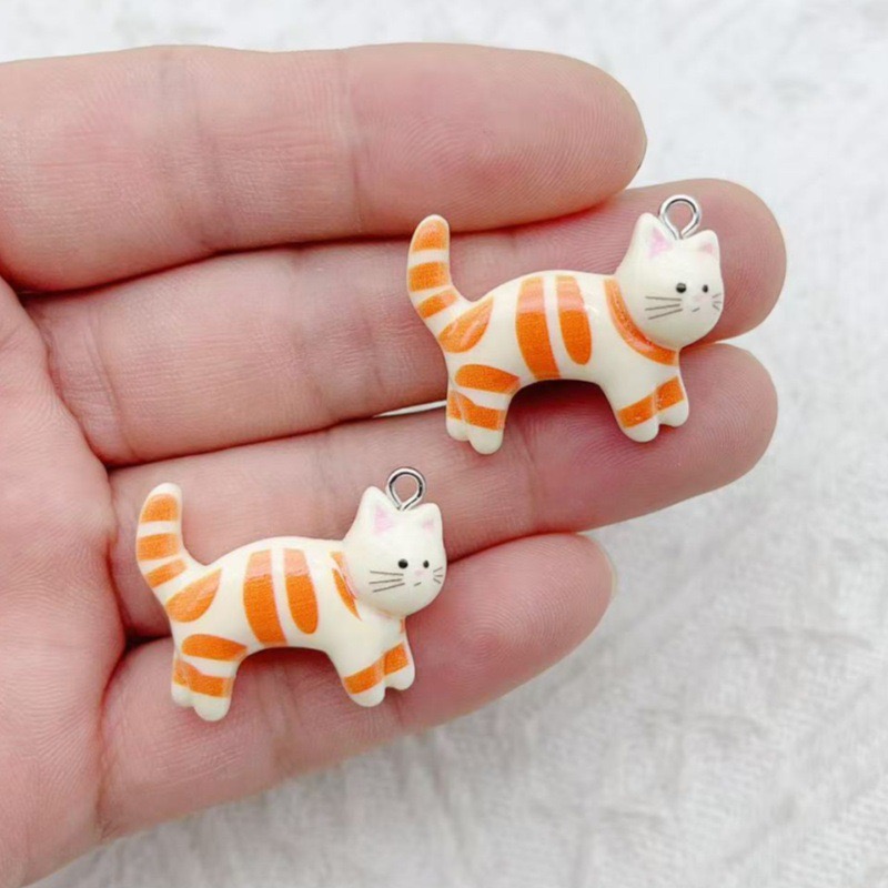 10pcs resin cartoon cat animal - Jewelry & Watches Sp Z Oo Ul Frezerów 3 recensie en prijs