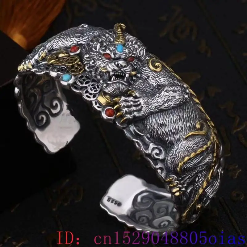 Lucky Pixiu Tiger Bracelet Nat - Cuff Bangle Bracelet recensie en prijs
