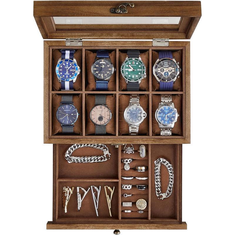 Watch Storage Box Watch Box 2- - Jewelry Y Watches recensie en prijs