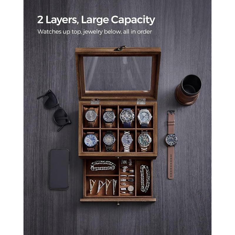 Watch Storage Box Watch Box 2- - Jewelry Y Watches recensie en prijs