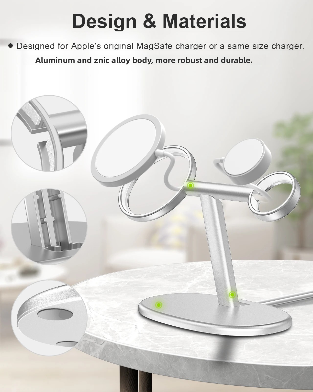 EWA 2-in-1 Desktop Phone Stand - Watches & Jewelry Tsukiu recensie en prijs