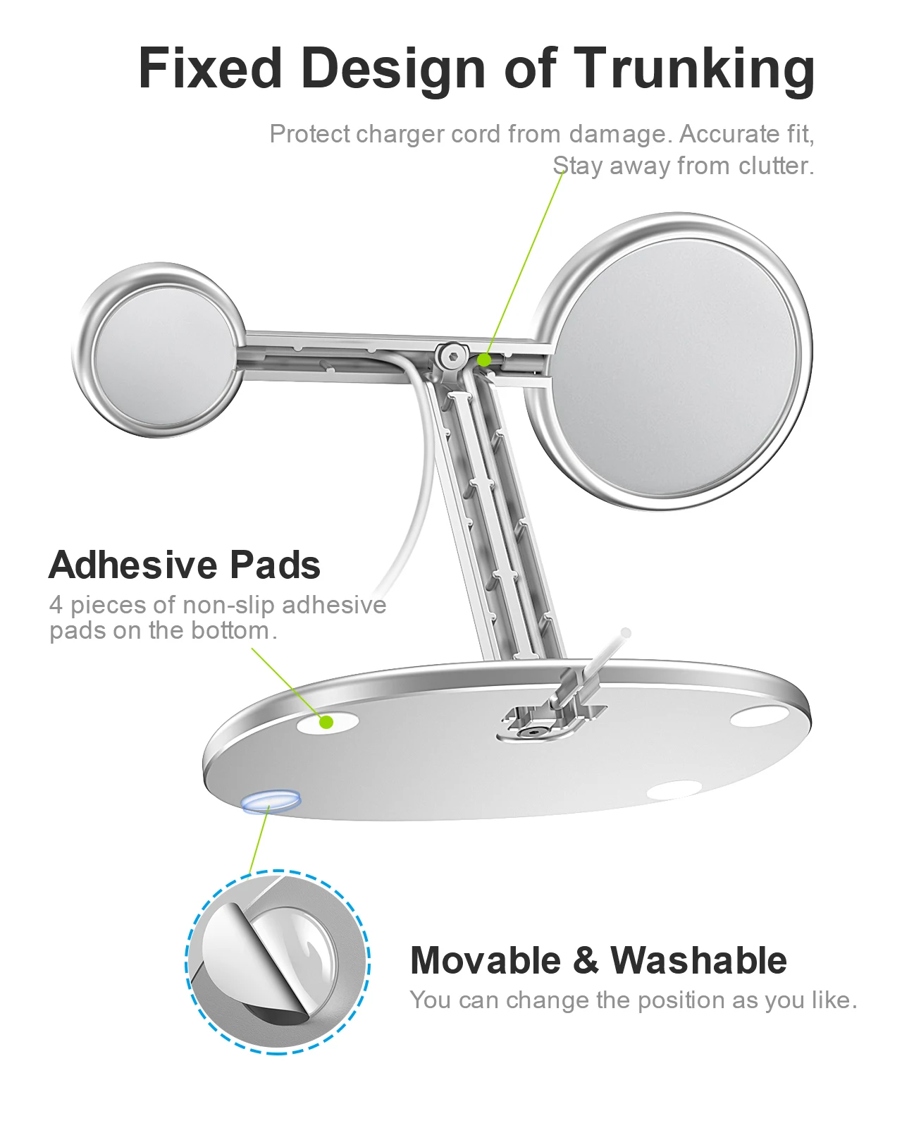 EWA 2-in-1 Desktop Phone Stand - Watches & Jewelry Tsukiu recensie en prijs