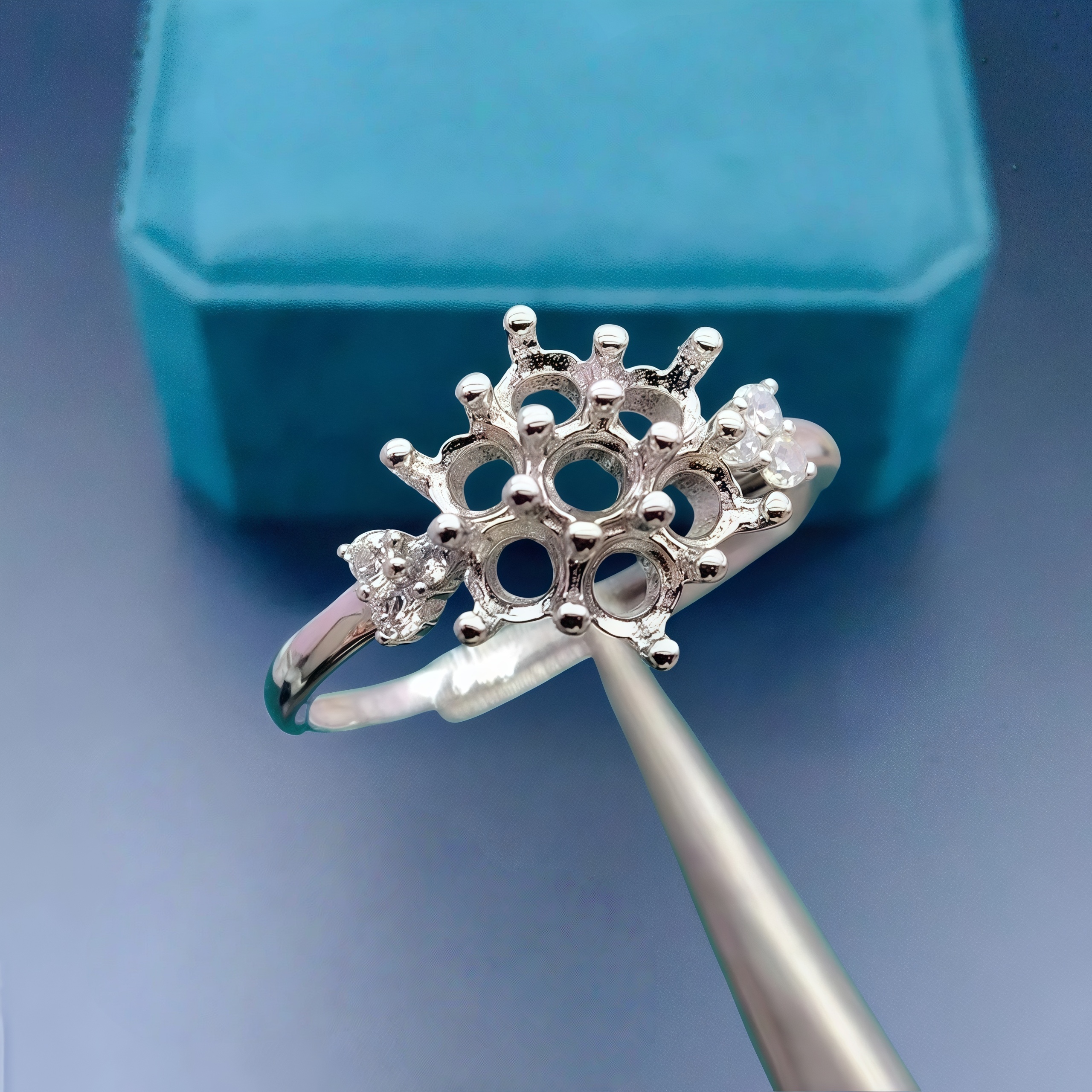 Setting 3mm Round Stone Fashio - Sterling Silver Ring recensie en prijs