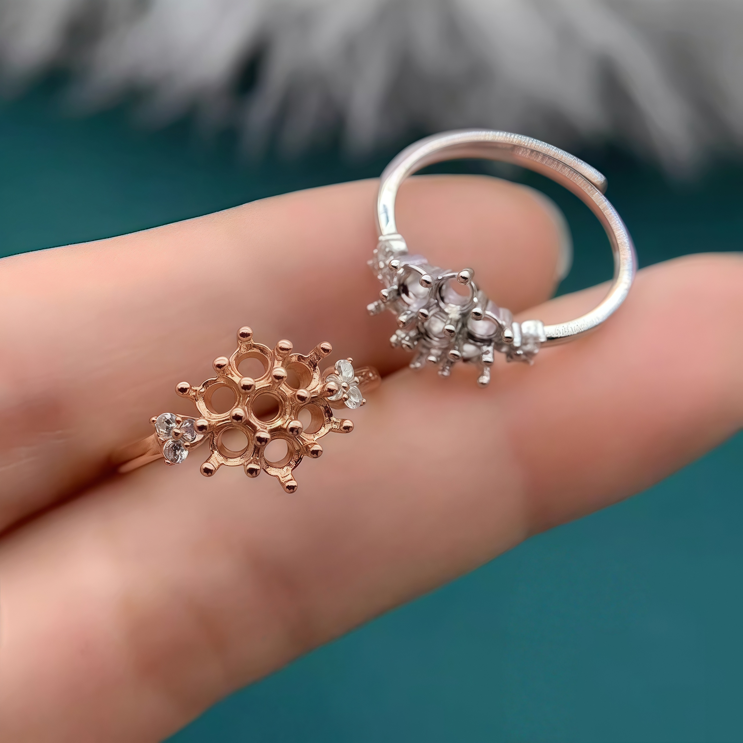 Setting 3mm Round Stone Fashio - Sterling Silver Ring recensie en prijs