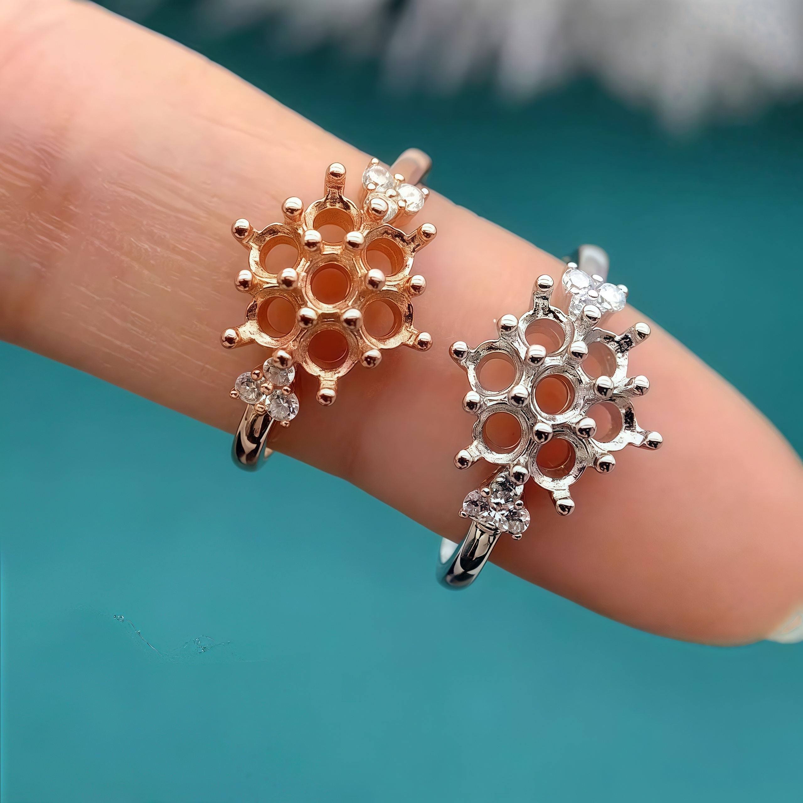 Setting 3mm Round Stone Fashio - Sterling Silver Ring recensie en prijs
