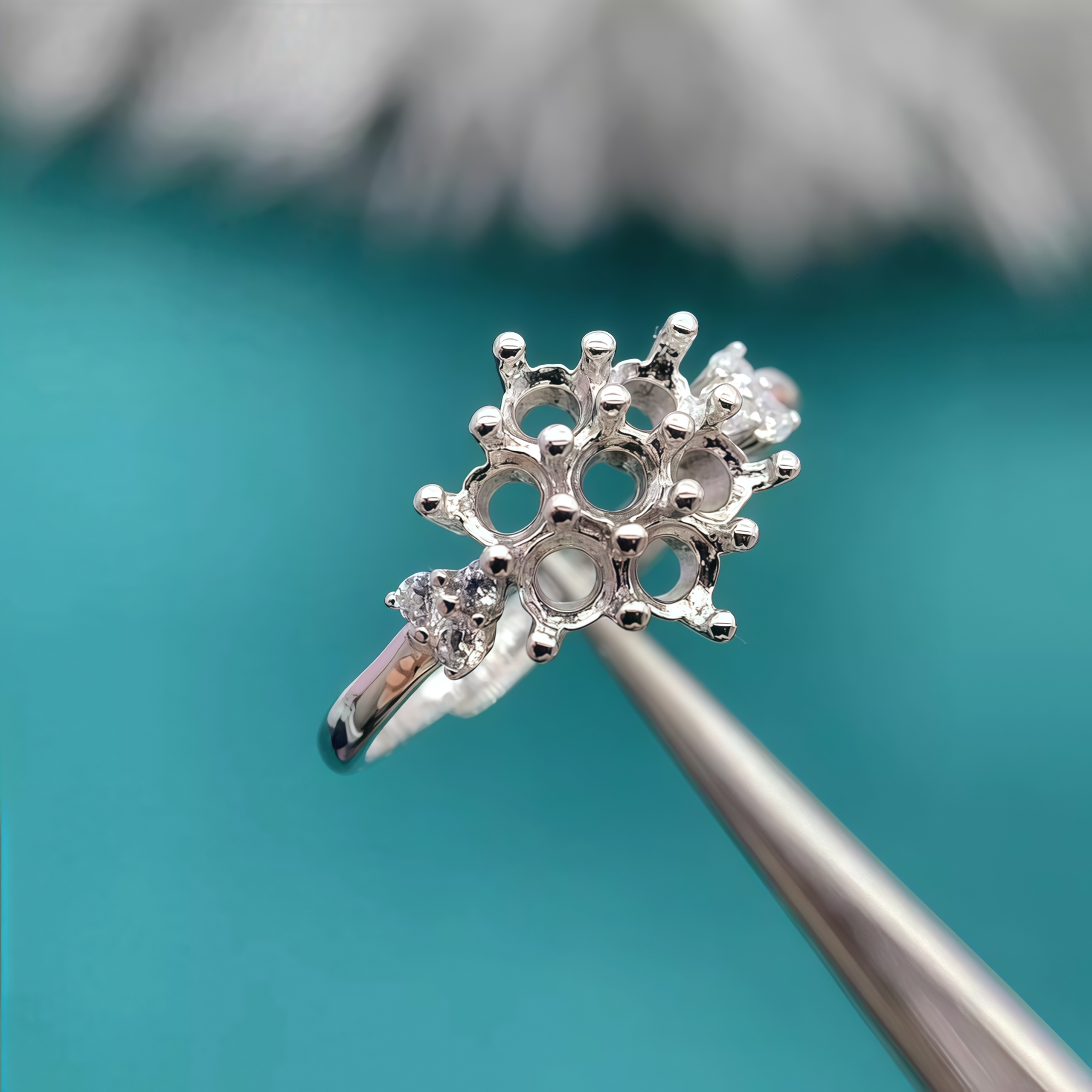 Setting 3mm Round Stone Fashio - Sterling Silver Ring recensie en prijs