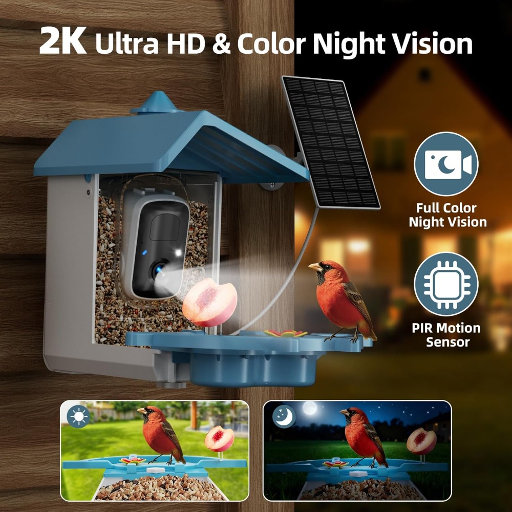 Bird Feeder with Camera for Ou - Watches & Jewelry Tsukiu recensie en prijs