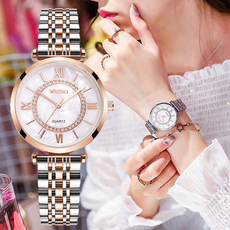 Luxury Crystal Women Bracelet  - Jewelry Diamond Watches recensie en prijs