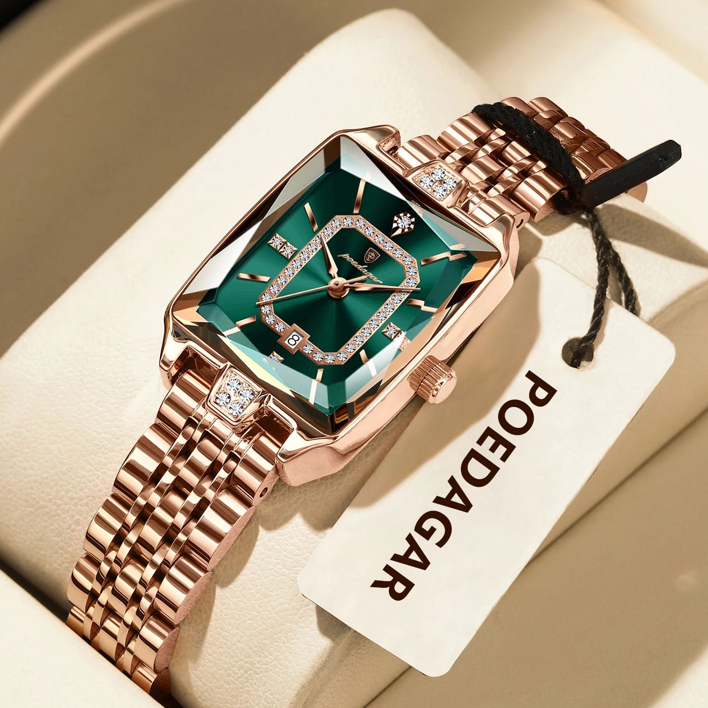 POEDAGAR Luxury Woman Watch Wa - High Jewelry Watches recensie en prijs