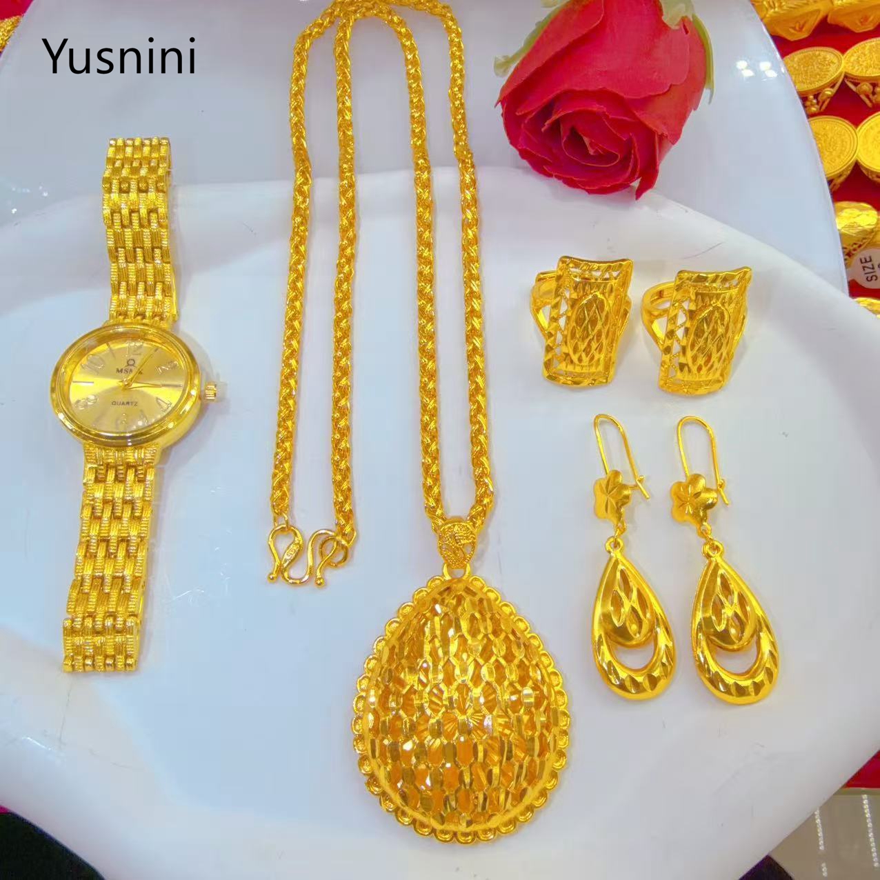 New Dubai Fashion High end 24K - High Jewelry Watches recensie en prijs