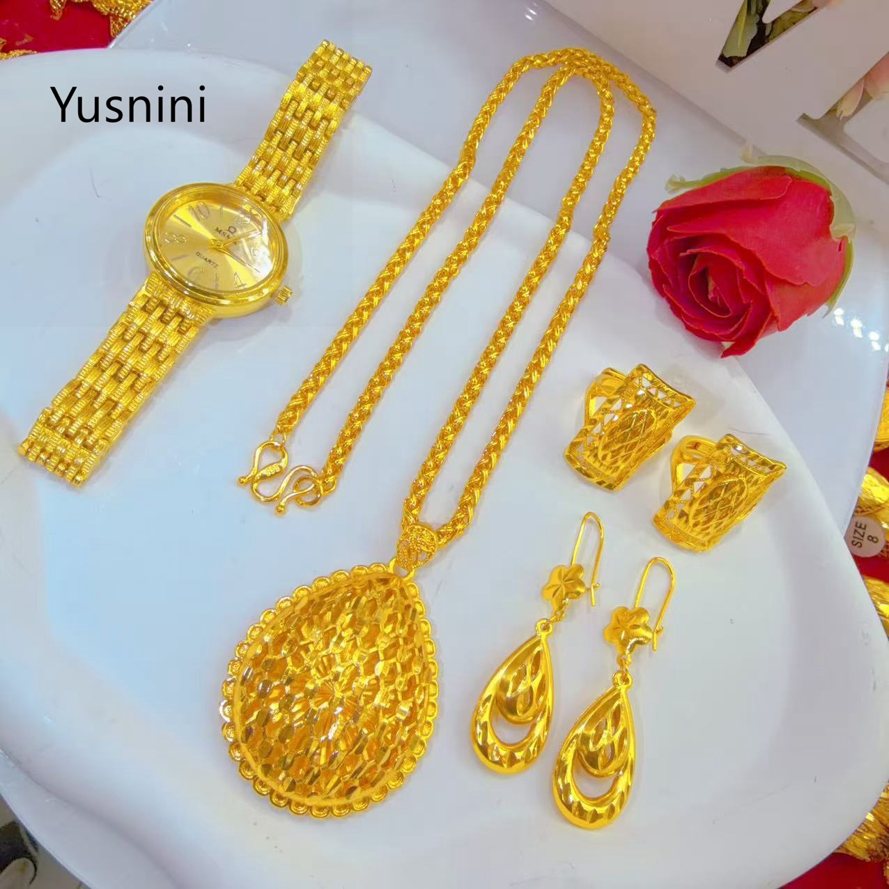 New Dubai Fashion High end 24K - High Jewelry Watches recensie en prijs