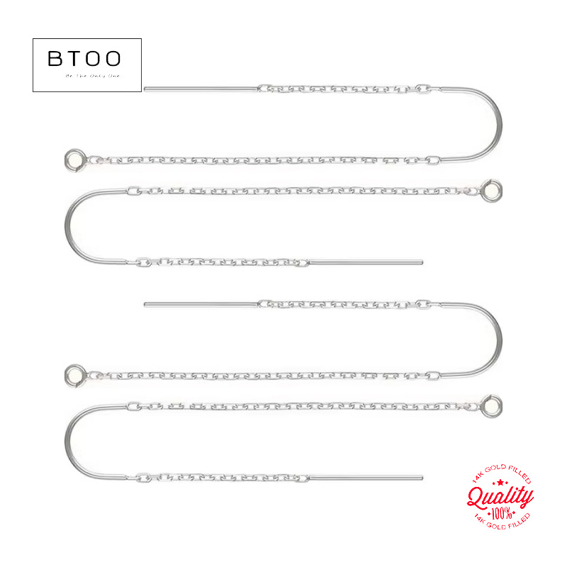 925 Silver Earrings U-Threader - Sterling Silver Ring recensie en prijs