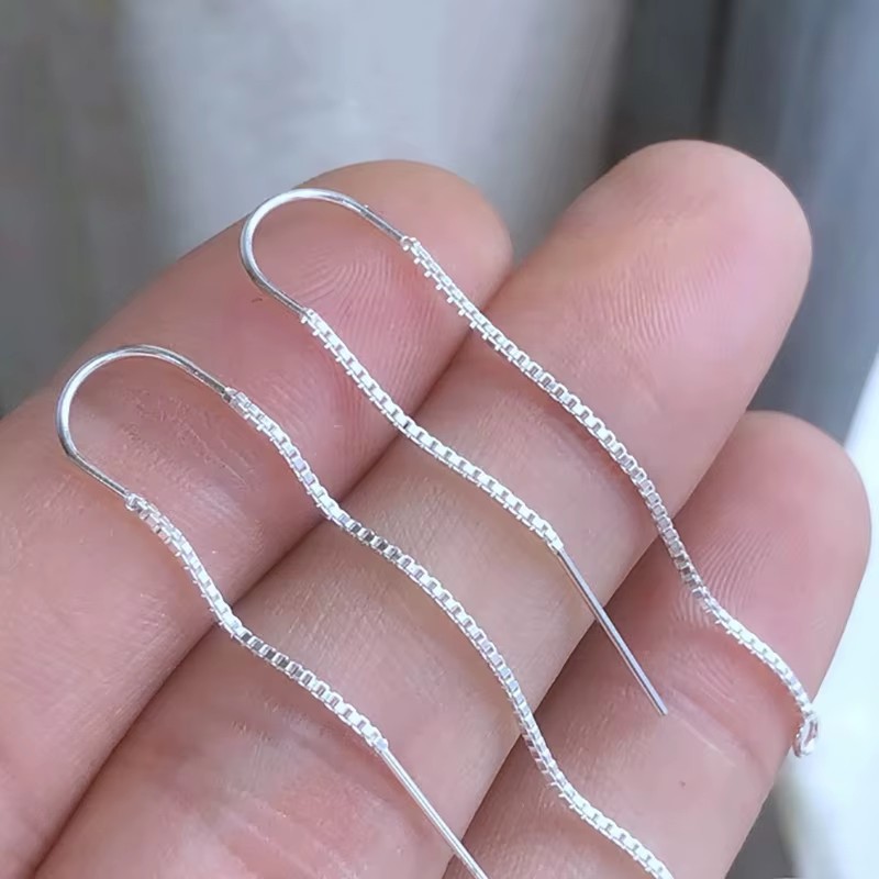 925 Silver Earrings U-Threader - Sterling Silver Ring recensie en prijs