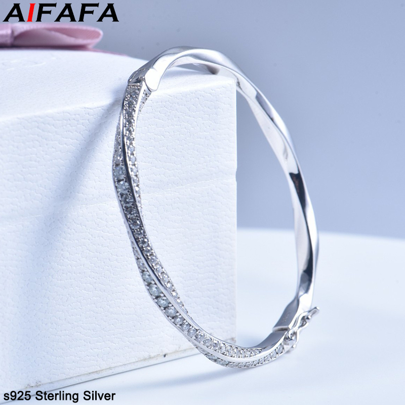 s925 Sterling Silver Bangle fo - Cuff Bangle Bracelet recensie en prijs