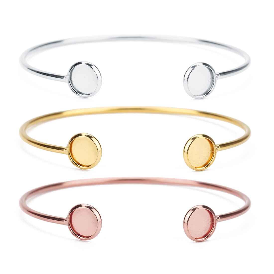 16.6cm Stainless Steel Bracele - Cuff Bangle Bracelet recensie en prijs