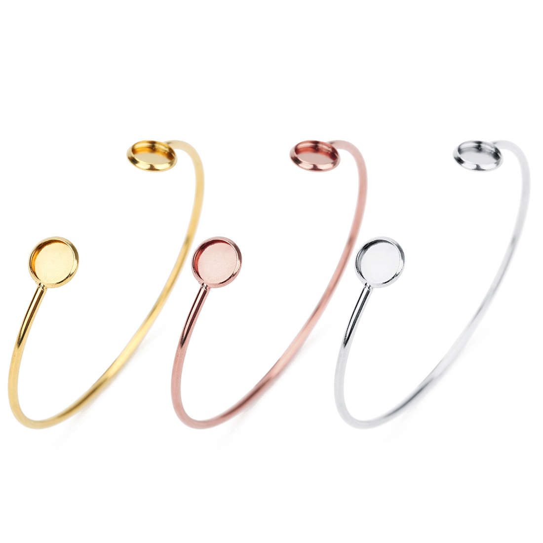 16.6cm Stainless Steel Bracele - Cuff Bangle Bracelet recensie en prijs